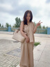 CinvaiKrose托特包女包2025新款大容量通勤單肩包包生日七夕情人節(jié)禮物送女友 菱格米白【送女友老婆走心實用】 曬單實拍圖