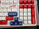 達(dá)爾優(yōu)（dareu）A98專業(yè)版98配列有線/無線/藍(lán)牙三模機(jī)械鍵盤游戲鍵盤Gasket結(jié)構(gòu)天空軸V3-乘風(fēng)破浪 曬單實(shí)拍圖