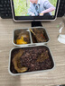 小熊（Bear）電熱飯盒加熱飯盒雙層便攜式不銹鋼保溫飯盒上班族帶飯神器辦公室自熱飯盒國家補貼  DFH-B12E1 1.2L 雙層便攜 曬單實拍圖