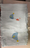 十月結(jié)晶嬰兒肚圍單層印花護(hù)肚護(hù)臍帶棉肚圍新生兒0-6月 藍(lán)色2條17*17 曬單實拍圖