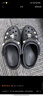 crocs卡駱馳檀健次同款小鯨魚洞洞鞋|206302 黑色-001 36/37(230mm) 曬單實(shí)拍圖