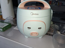 美的（Midea）迷你電飯煲 小型家用一人電飯煲1-2人 電飯鍋家用1-2-3個(gè)人用宿舍萌趣多功能煲湯煮飯煮粥不粘內(nèi)膽 【 一鍵快煮】小豬煲 1.6L FB16M161 曬單實(shí)拍圖