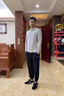 李寧（LI-NING）運動褲男褲春夏季新款褲子收口束腳寬松大碼長褲休閑褲運動衛(wèi)褲 黑色收口【棉質常規(guī) 舒適親膚】 L /175 (130-145斤) 曬單實拍圖