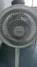 美的（Midea）【暴風(fēng)循環(huán)】空氣循環(huán)扇大風(fēng)量搖頭電風(fēng)扇家用臺(tái)式落地扇輕音臥室節(jié)能小風(fēng)扇柔風(fēng)輕羽扇 FGA24TQ 曬單實(shí)拍圖