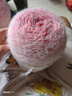 絲絨玫瑰花束毯子手工編織diy材料包毛線鉤織花朵毛毯鉤針禮物 【100cm】京選精梳棉材料包2 曬單實(shí)拍圖