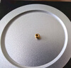 吾皇老金小金珠黃金純金足金999古法小金珠手鏈項鏈DIY轉(zhuǎn)運珠配件情侶手串 約0.09g 曬單實拍圖