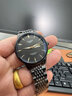 流浪琴撫新款瑞士男士手表機械表超薄時(shí)尚夜光簡(jiǎn)約百搭防水商務(wù)潮專(zhuān)用腕表 全黑色【升級版】 曬單實(shí)拍圖