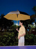 愛(ài)上雨24骨雨傘長(cháng)柄防水套超大多人自動(dòng)加大加固加厚結實(shí)抗風(fēng)暴雨專(zhuān)用傘 【黑膠防曬】24骨防水套-活力黃 曬單實(shí)拍圖