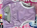 滿(mǎn)羊羊成人布尿褲老人可水洗尿布褲尿不濕透氣防漏失禁尿褲可調節內褲 淺紫色 S碼(1.5-2.1尺，60-80斤) 曬單實(shí)拍圖