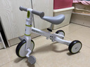 babycare扭扭車兒童溜溜車寶寶滑滑搖擺扭扭車萬向輪防側(cè)翻 【騎溜組合】 紐奇路紫+三輪車白 曬單實拍圖