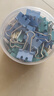 京東京造 4#省力長(zhǎng)尾夾票夾 25mm 48只裝 中號(hào)彩色燕尾夾 金屬夾 鳳尾夾 蝴蝶夾 辦公用品票據(jù)夾 升級(jí)款 曬單實(shí)拍圖