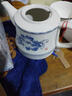 九陽佳人景德鎮(zhèn)陶瓷電熱水壺?zé)畨刂蟛杵鏖_水電茶壺茶具超大容量自動(dòng)斷電 1.2L 深藍(lán)色 一枝獨(dú)秀 曬單實(shí)拍圖