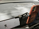 北思科新能源車載手機(jī)支架大屏幕導(dǎo)航固定器不擋視線神器碳纖維紋鉆石黑 曬單實拍圖