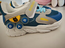 G.duck小黃鴨春秋季1-6歲3寶寶鞋子透氣女童網(wǎng)鞋男童運動(dòng)軟底小童機能鞋 藍色 （腳長(cháng)加1cm下單哦） 29 (內長(cháng)17.0cm） 曬單實(shí)拍圖