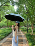 左都（ZUODU）太陽(yáng)傘防紫外線(xiàn)防曬傘晴雨兩用陽(yáng)傘全自動(dòng)折疊高顏值便攜輕便小巧 曬單實(shí)拍圖