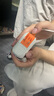 SUIDDY【3C認(rèn)證丨四合一】充電寶自帶線帶插頭器20000毫安大容量Magsafe快充移動電源適用蘋果華為小米 頂配版丨2萬毫安時(shí)【自帶線+磁吸+AC插頭】珊瑚橙 曬單實(shí)拍圖