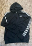 adidas休閑舒適三條紋立領(lǐng)夾克外套男裝秋季阿迪達(dá)斯官方輕運(yùn)動(dòng) 黑色/白(推薦選大一碼) 2XL 曬單實(shí)拍圖