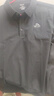 伯希和（Pelliot）戶外速干polo衫商務(wù)T恤男女速干衣夏季短袖翻領(lǐng)半袖11421507黑L 曬單實(shí)拍圖