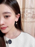 Jay 2025新款仿珍珠耳環(huán)女方圓臉顯瘦耳飾七夕情人節(jié)禮物送女友 曬單實(shí)拍圖
