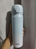 膳魔師（THERMOS）保溫杯大容量水杯兒童男女士情侶不銹鋼杯子團購生日禮物JNL 316L不銹鋼-冰川藍 500ml 熱賣推薦 曬單實拍圖