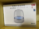哈曼卡頓 琉璃4代音響  琉璃3代升級款 Aura Stuio 4 藍牙音箱 桌面家用電腦音響家庭影院七夕禮物 琉璃四代 鉑金款 音箱 曬單實(shí)拍圖