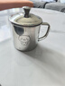 onlycook316L不銹鋼水杯 帶蓋子隨手杯牛奶杯口杯 兒童寶寶杯子 360ml小豬 曬單實拍圖