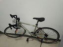 沃雷頓（VORLAD）(VORLAD)追風(fēng)200破風(fēng)型公路自行車(chē)14速鋁合金車(chē)架 星空灰 60 460mm 曬單實(shí)拍圖