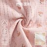 婧麒（JOYNCLEON）月子服純棉春秋紗布產(chǎn)后哺乳孕婦睡衣家居服 粉XL jyz179441 曬單實拍圖
