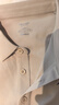 伯希和（Pelliot）戶(hù)外速干polo衫商務(wù)T恤男女速干衣夏季短袖翻領(lǐng)半袖11421507灰L 曬單實(shí)拍圖