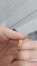 中國(guó)黃金（CHINA GOLD）四葉草黃金耳釘女琺瑯彩足金耳飾生日禮物送女朋友老婆 足金粉色琺瑯?biāo)娜~草耳釘【紀(jì)念品】 曬單實(shí)拍圖