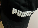 彪馬（PUMA）戶外遮陽粉色棒球帽鴨舌帽男女新款夏季刺繡運動帽027465 黑色-01 均碼 曬單實拍圖