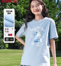 班尼路（Baleno）純棉寬松短袖t恤女2026年夏季休閑時(shí)尚百搭打底上衣可愛(ài)風(fēng)女裝 曬單實(shí)拍圖