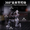 巨晶人偶手辦3d打印第3代Dummy幸運13多個(gè)全關(guān)節可動(dòng)人偶手辦拼裝玩具 透明-1套 人偶玩具 曬單實(shí)拍圖