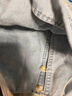百圖betu女裝秋季新款襯衫小香風(fēng)混色假兩件式襯衣女2409T57 藍色 M 曬單實(shí)拍圖