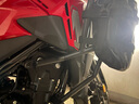 GSADV適用本田NX400護(hù)杠CB400X保險杠防摔改裝無損底盤裝甲水箱不銹鋼 本田NX400上下護(hù)杠 黑色不銹鋼 曬單實拍圖