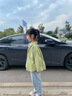 迪士尼女童襯衫春秋2025新款兒童洋氣春季寶寶長袖襯衣外套春裝上衣 綠色 130 cm 曬單實拍圖