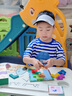 翎喏德國品牌磁力拼圖俄羅斯方塊動(dòng)物積木3-6歲兒童早教益智力玩具 32題卡+11粒動(dòng)物積木 曬單實(shí)拍圖