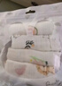 愛(ài)貝迪拉嬰兒小方巾新生兒超軟純棉口水巾寶寶專(zhuān)用洗臉巾兒童用品紗布毛巾 4層99%抑菌4條維爾動(dòng)物園25*25cm 曬單實(shí)拍圖