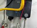 創(chuàng  )維（Skyworth）即熱式電熱水器小廚寶功率可調小型沐浴家用電熱水加熱器省電免儲水不限水量過(guò)水熱水寶水電分離 7000W 沐浴款-1.5M線(xiàn)-漏?？臻_(kāi) 上門(mén)安裝 曬單實(shí)拍圖