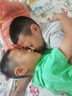 男童休閑短袖Polo領(lǐng)國潮印花純棉兒童短袖夏季洋氣韓版中大童潮流 淺綠-海綿寶寶雙面印 120 曬單實(shí)拍圖