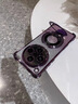 五鼠適用oppofindx8s手機殼新款磁吸帶支架findx8ultra高級感findx7鏡頭全包x8pro氣囊防摔x8s+加女 【少女粉-閃粉卡】 OPPO Find X8 Ultra 曬單實拍圖