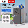 公牛USB轉接頭馬來(lái)西亞俄羅斯電源轉換插頭全球多國際通用多功能插座美歐英標德標萬(wàn)能日本旅行轉換器 L10U100深空灰 100W快充 曬單實(shí)拍圖