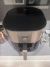 美的（Midea）小炎烤空氣炸鍋 可視免翻面 家用多功能電炒鍋烤箱空氣炸鍋一體 6L實(shí)用大容量KZC6054【國家補(bǔ)貼】 曬單實(shí)拍圖
