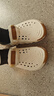 卡駱馳（crocs）波波系列波波坦克Clog男女粉色洞洞鞋涼鞋 39 （39碼-40碼） 粉色 曬單實拍圖