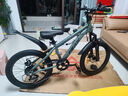 匹克（PEAK）蘭亭兒童山地車(chē)兒童自行車(chē)6-10歲自行車(chē)兒童10至14歲自行車(chē)學(xué)生 【70%選擇】蘭亭|20寸松霜綠|7速 曬單實(shí)拍圖