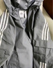 adidas經(jīng)典三條紋運動(dòng)連帽夾克外套男女秋季阿迪達斯三葉草 黑色   L 曬單實(shí)拍圖