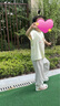 B.Duck小黃鴨兒童包頭涼鞋夏季男女童發(fā)光鞋時尚燈鞋涼鞋5026白粉25 曬單實拍圖