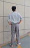 吉普（JEEP）【冰絲薄款】潮牌運動褲子男士休閑褲哈倫褲男夏季褲子束腳褲男裝 曬單實拍圖