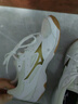美津濃（MIZUNO）CYCLONE SPEED CN排球鞋綜合室內外訓練鞋男女款羽毛球鞋乒乓球鞋 白金 【顏值與實(shí)力并存】 現貨 38 =240mm 曬單實(shí)拍圖