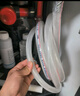凝清坊家用pvc透明塑水管料高壓防爆蛇皮軟管花園澆花洗車防凍加厚軟管 1.5寸內(nèi)徑38mm壁厚4毫米10米 曬單實(shí)拍圖
